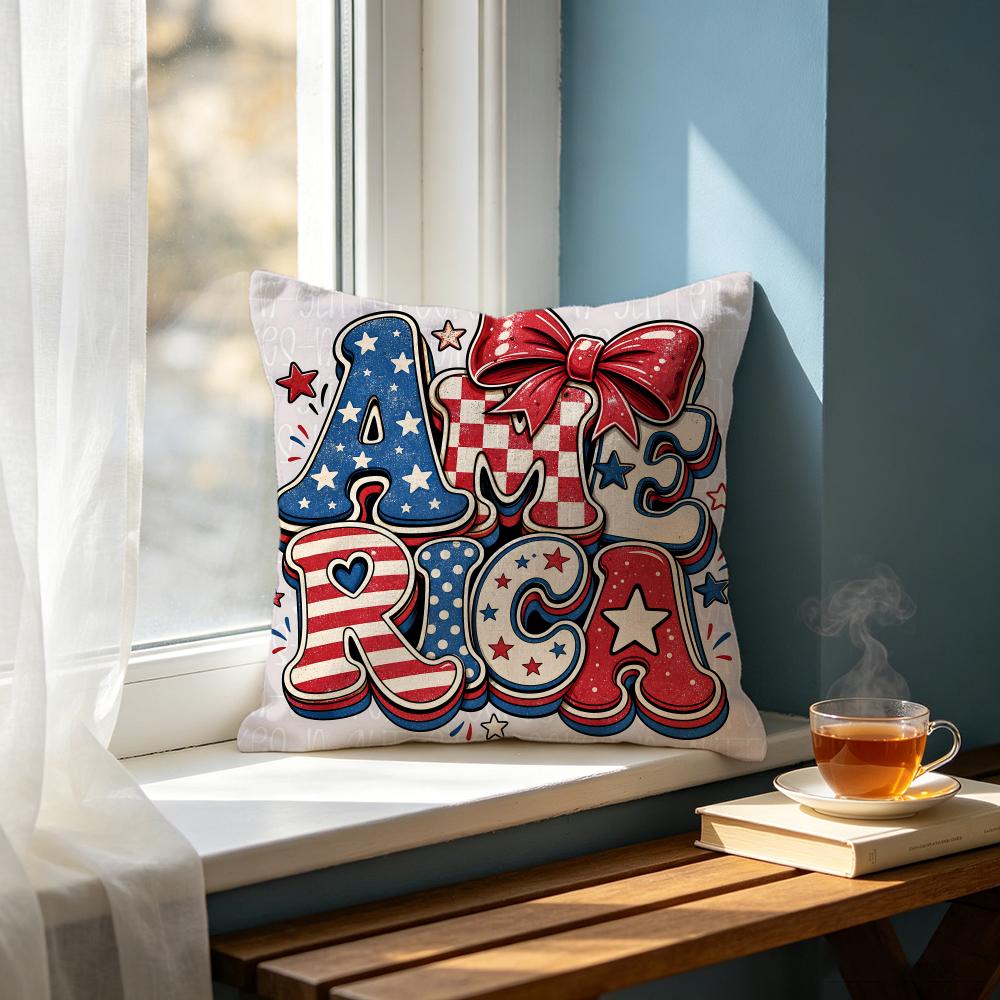 Art SSummer Fruit Bow Slogan Cushion Cover Cushion Cover Set Pcs x x x Pillowcase Decorative Sofa Home Decor