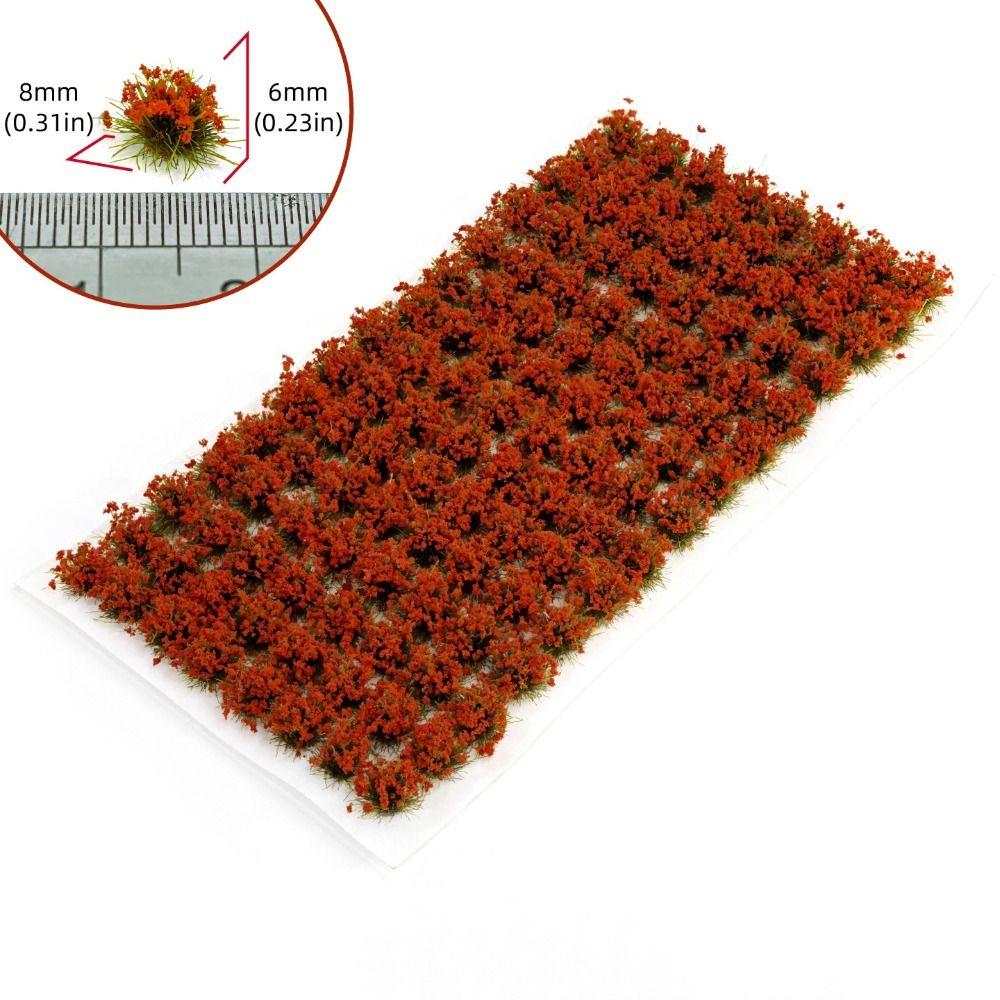 Railway Train Static Grass Tuft Simulation Mini Flower Tuft Miniature Flower Grass  Sand Table