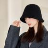 Bucket Hat Women's Autumn and Winter New Knitted Hat Fashion Basin Hat Thermal Ear Protection Bucket Hat