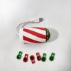 Usb Christmas Projector Light 6/12/24 Patterns Flexible Led Xmas Projection Lamp For Car Bedroom Party Decor