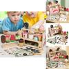 Wooden Childrens Play Kitchen Ice Cream Stand With Interactive Design For Kids Gift