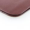 HERMES Dogon GM Purse Bordeaux SilverHardware Taurillon Clemence Women Used