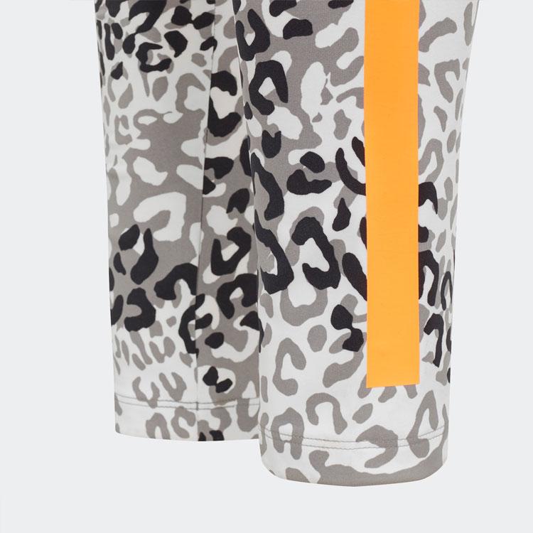 Adidas X Stella McCartney Leopard Print Yoga Fitness Leggings Damen Leggings Schwarz Weiß FU0709
