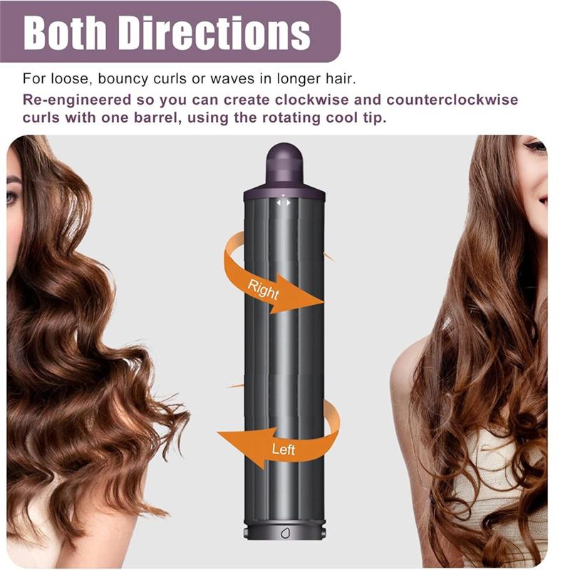 Hair Curling Barrels Attachments For Dyson Airwrap Styler, 40Mm Replacement Parts
