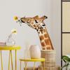 Cartoon Giraffe Wall Sticker Self-Adhesive Removable for Bedroom Background Wall Home Decor Art