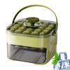 25-Grid Large Capacity Ices Cube Maker With Easy-Press Lid Ice Trays For Freezer Home Refrigerator Homemade IceCube Storage Box