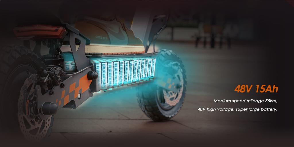 KuKirin G2 800W Elektroroller Höchstgeschwindigkeit 45-50km/h 10 Zoll Offroad-Reifen LCD-Anzeige Reichweite 55 Faltbarer Escooter- KEINE ABE.,2026