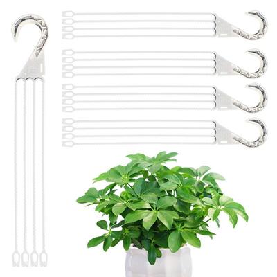 Flower Basket Hangers For Outside 5 Pieces Heavy Duty Planter Hangers Gardening & Lawn Accessory For Greening Coat Closet Bird