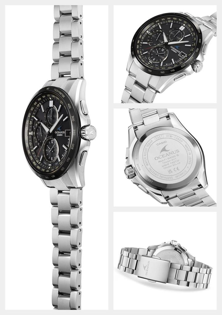 Casio Oceanus CLASSIC Line Solar Watch Silver Radio-Controlled OCW-T2600J-1AJF Men's