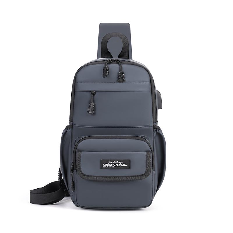 

Универсальный модный мужской рюкзак: Трансформируемая наплечная сумка, повседневная дорожная нагрудная сумка, сумка для поездок большой вместимости