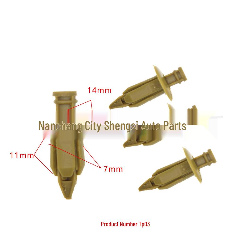 Toyota Suzuki Tianyu New Alto Hood Trim Panel Accessory Universal Buckle