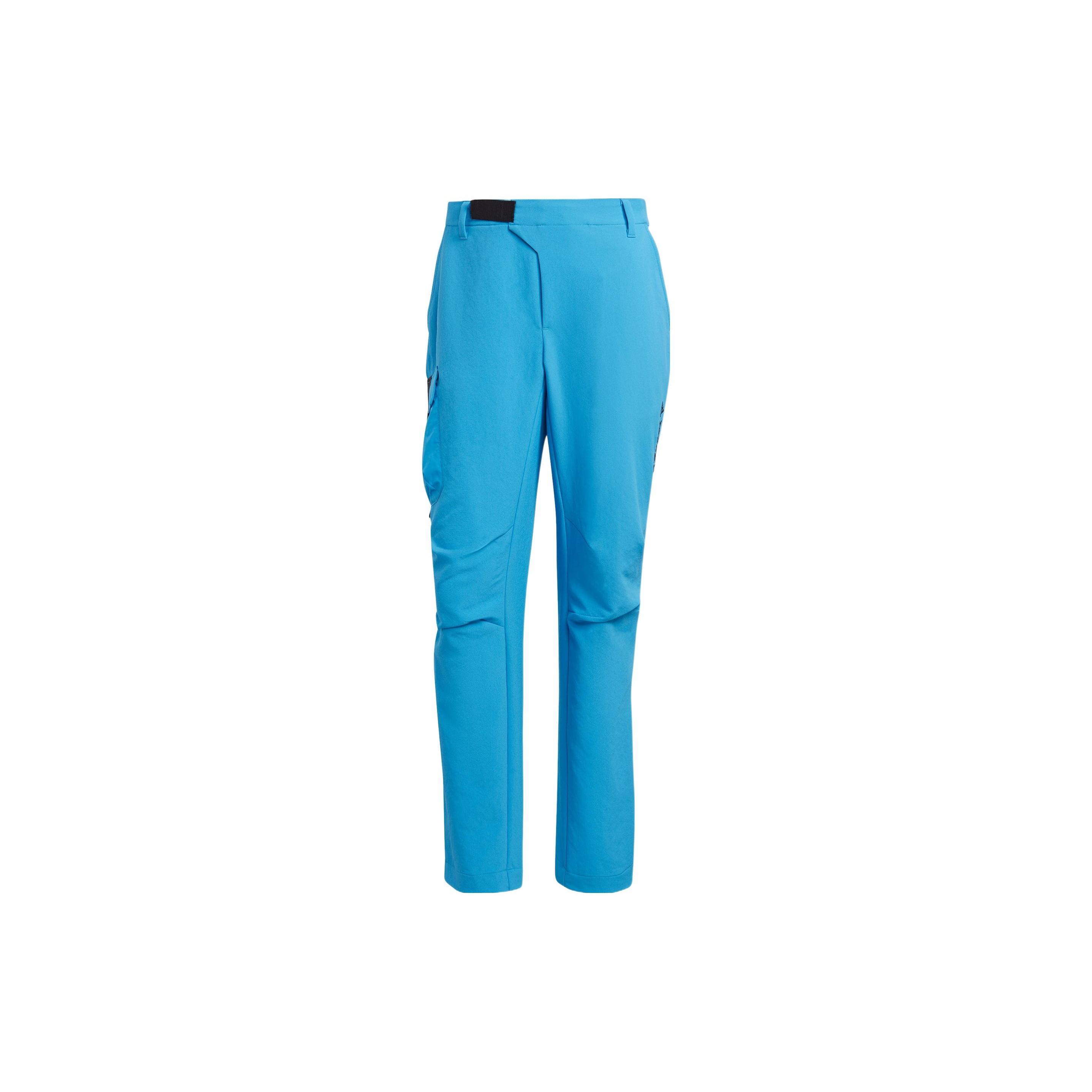 adidas Terrex Made To Be Remade Hiking Pants  Pulse Blue  Men s HI3624 XL