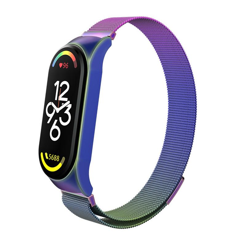 Milanese loop for Xiaomi Mi Band 7 6 Strap Correa Mi band 4 stainless steel bracelet miband6 band4 for Xiaomi mi band 5 3 4 6 7