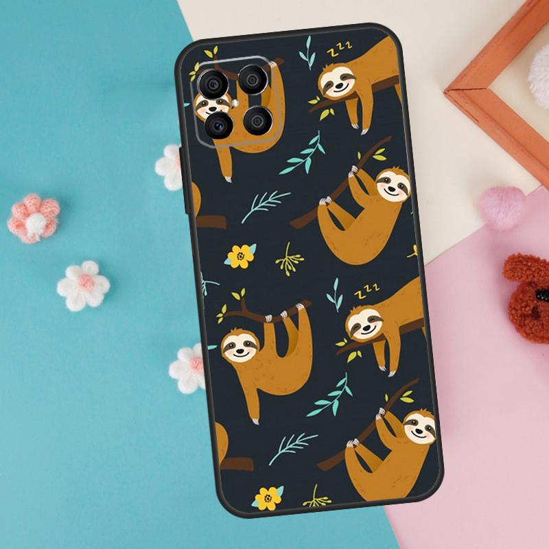 Sloth Cute Animal Case For Honor 200 Pro 50 70 90 X9a X8a X8 X9 X8b X9c X9b Honor Magic 7 5 6 Lite Pro Cover