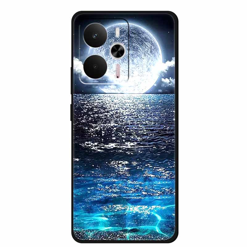 For Realme 14 Case Soft TPU Black Silicone Cover for Realme 14 5G Global RMX5070Soft Case Shockproof Cover RMX5070 Oppo Realme14