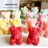 Rose Bear Aromatherapy Candle - Creative Ornament & Valentine's Souvenir