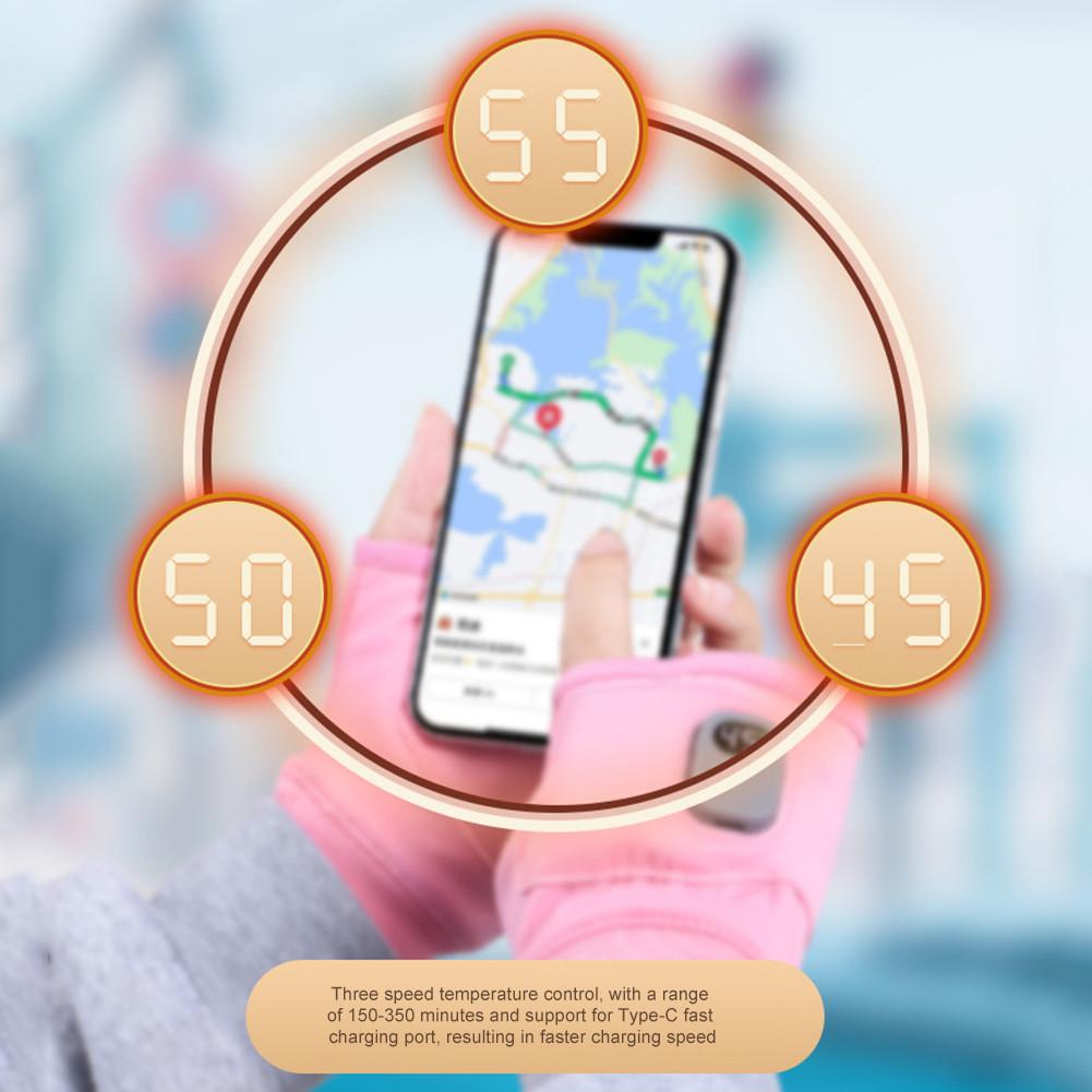 USB-wiederaufladbare intelligente warme Winterhandschuhe zum Skifahren, Komfort bei kaltem Wetter, warme Handschuhe, elektrische Winterheizhandschuhe