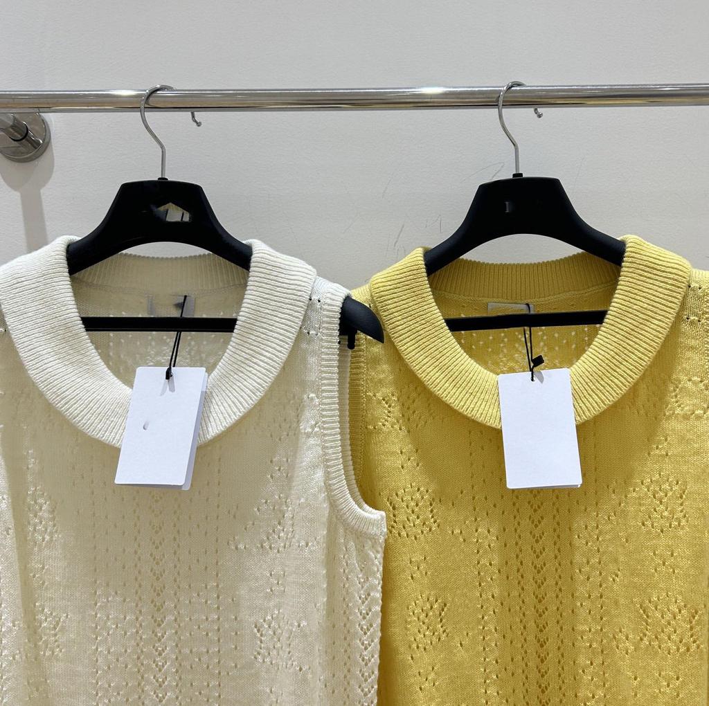 Versatile Solid Color Women's Knitted Sleeveless Tank Top - Summer Edition