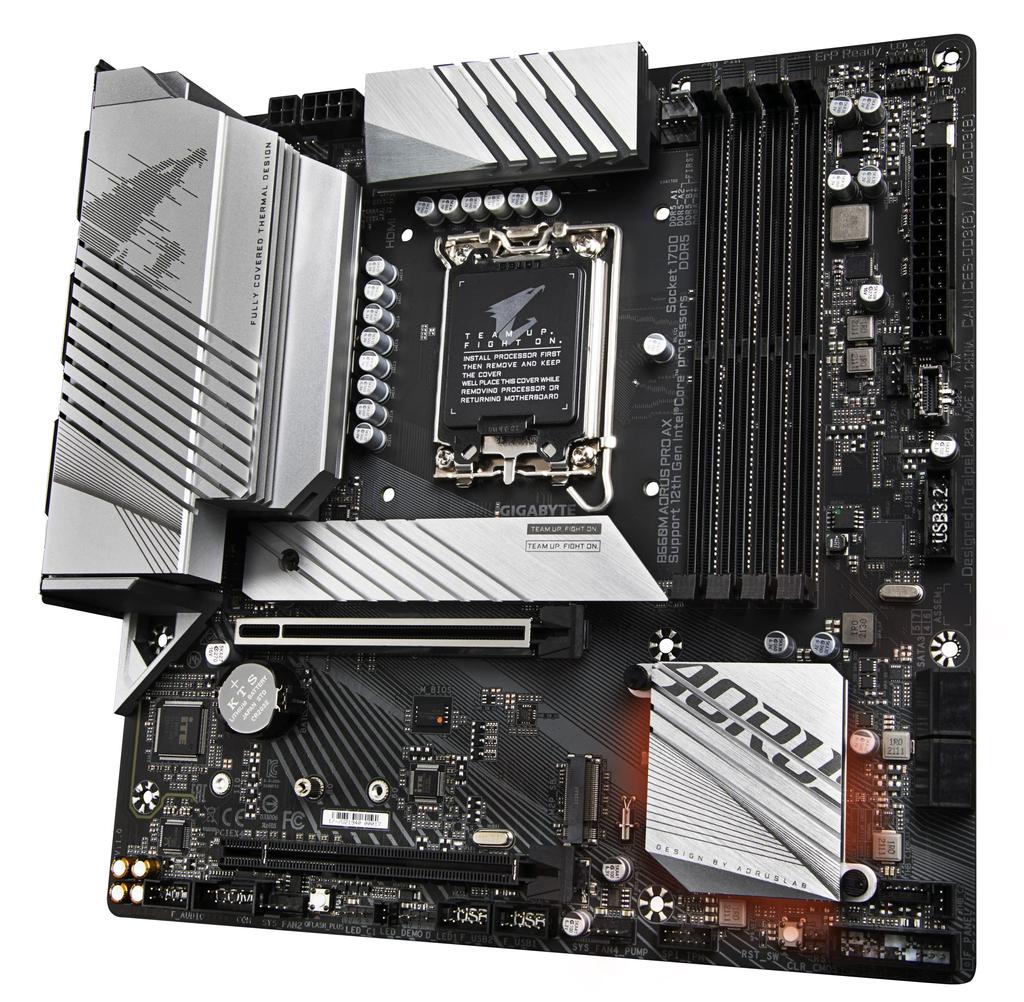 GIGABYTE B660M AORUS PRO AX Motherboard Intel B660 MB5743 Rev.1.x Micro-ATX [With Chipset]