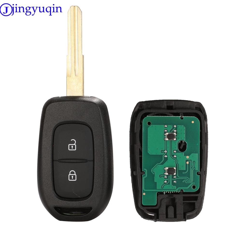 Jingyuqin Remote Key 2/3 Button 434MHZ With 4A PCF7961M Chip For Renault Sandero Dacia Logan