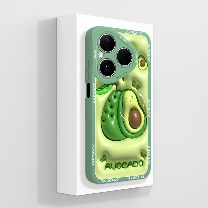 For Huawei Pura 80 Pro Honor X7d X9d X20 V40 Phone Cases Beautiful Village Patterns Lens Protection Liquid Silicone Shockproof Shell For Huawei Casing