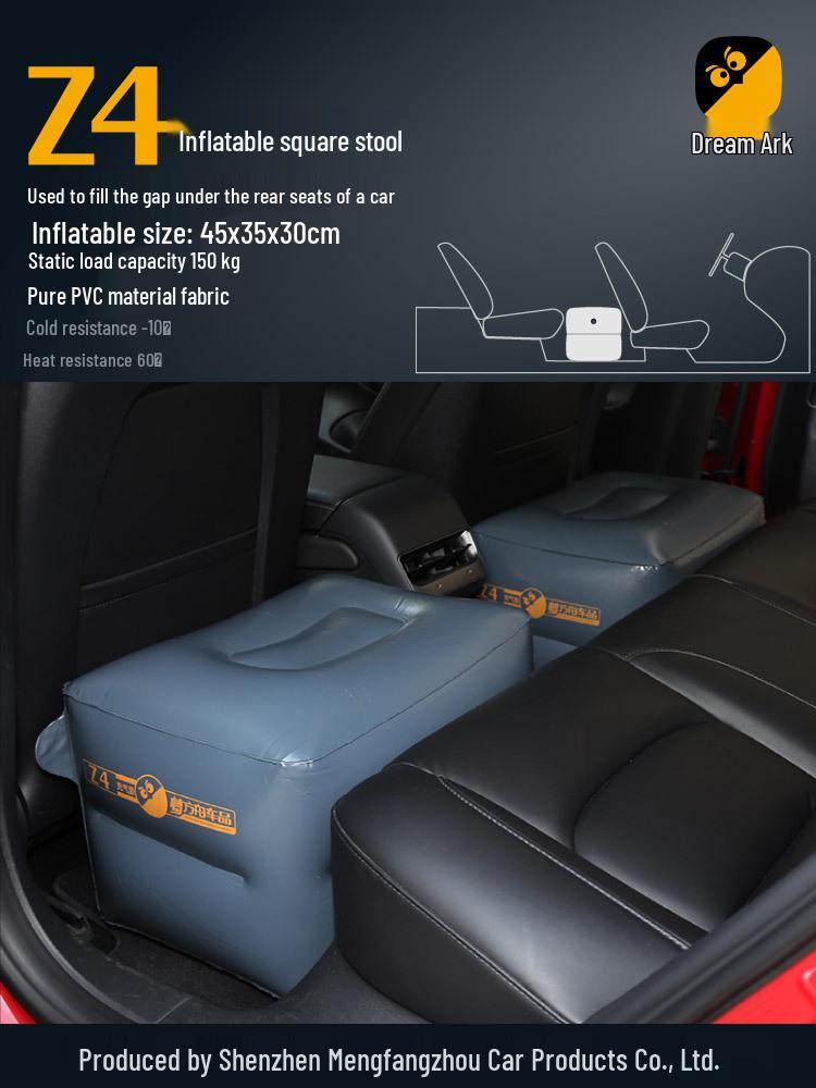 Z4 Dream Ark Compact Inflatable Car Seat Gap Filler & Air Mattress