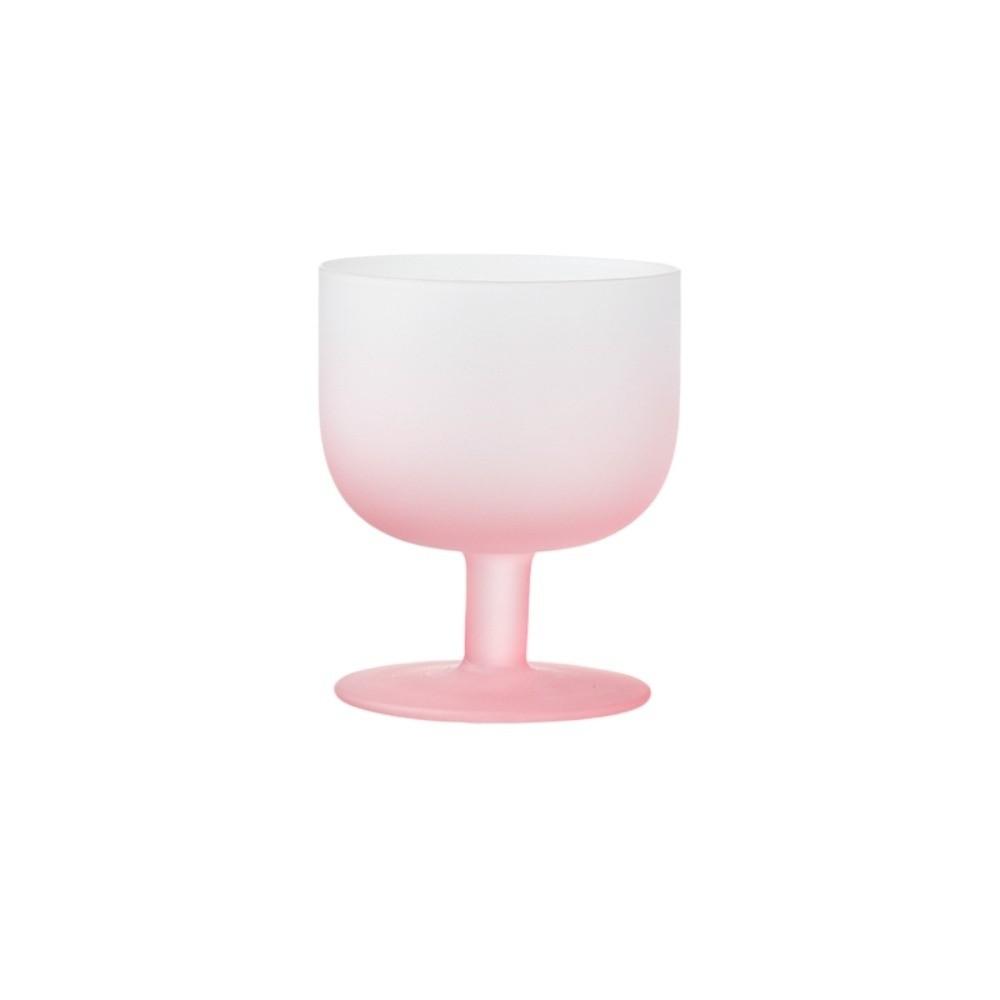 Drinking Gradient Color Goblet Clear High Feet Wine Glass Elegant Champagne Flutes Gift