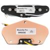 Musiclily Pro Alnico 5 Telecaster Neck and Bridge Pickup Set for Tele Electric Chrome TL-60S Pickups, Guitars,