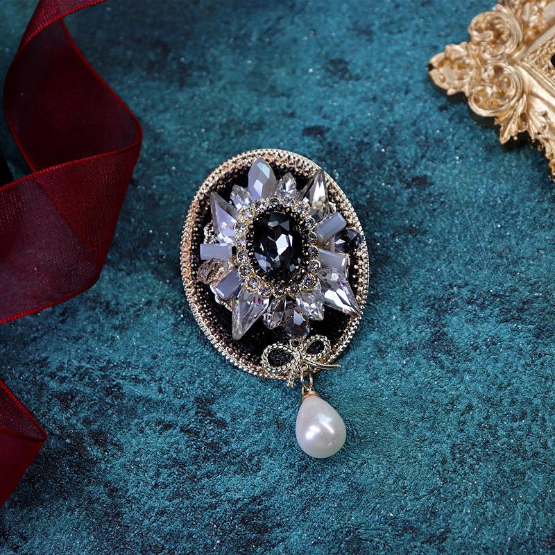 

Винтажная британская брошь с кисточкой в стиле барокко для женщин