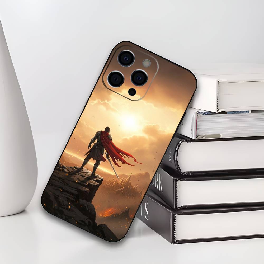K-Kingdom C-Come D-Deliverance Handyhülle Für iPhone 17,16,15,14,13,12,11 Plus,Pro Max,XS,Weiche Silikon Schwarze Hülle