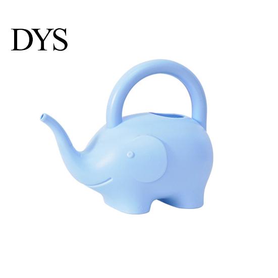 Water Pot Can Anti-slid Handle Cute Plastic Creative Watering Elephant Shape for Garden Bottle
