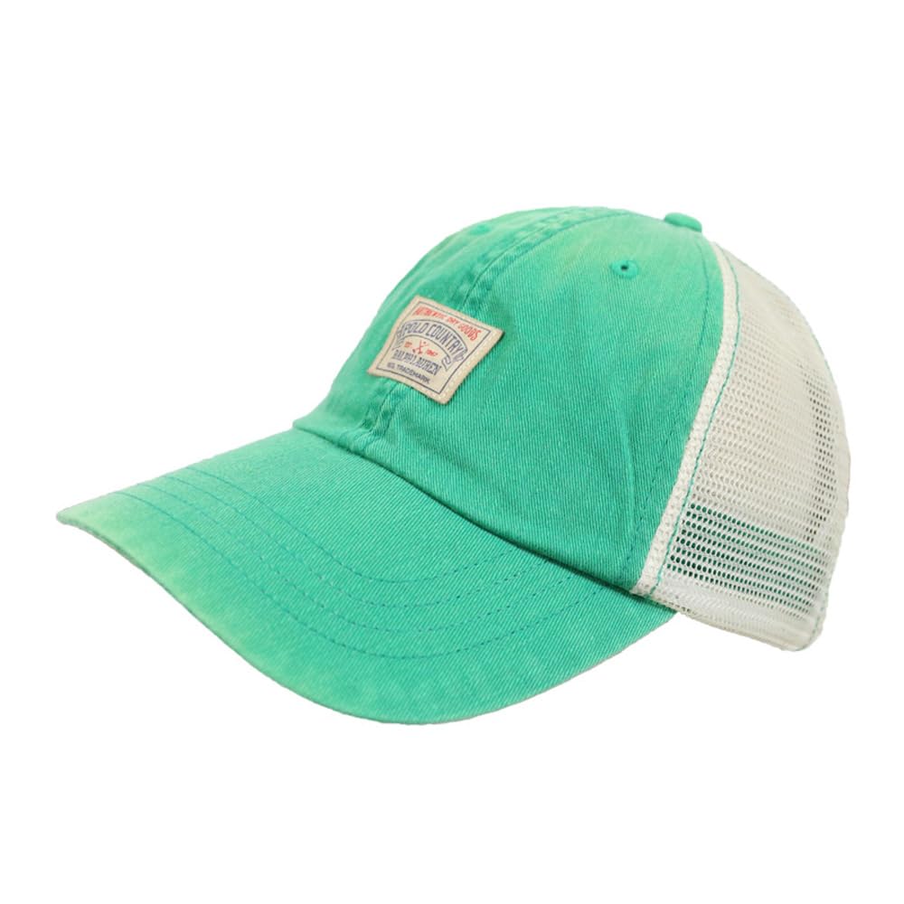 

(Поло Ральф Лорен) POLO Ralph Lauren Мужская и женская бейсболка Polo Country из хлопковой сетки 01080269 ЗЕЛЕНАЯ [Б/У]