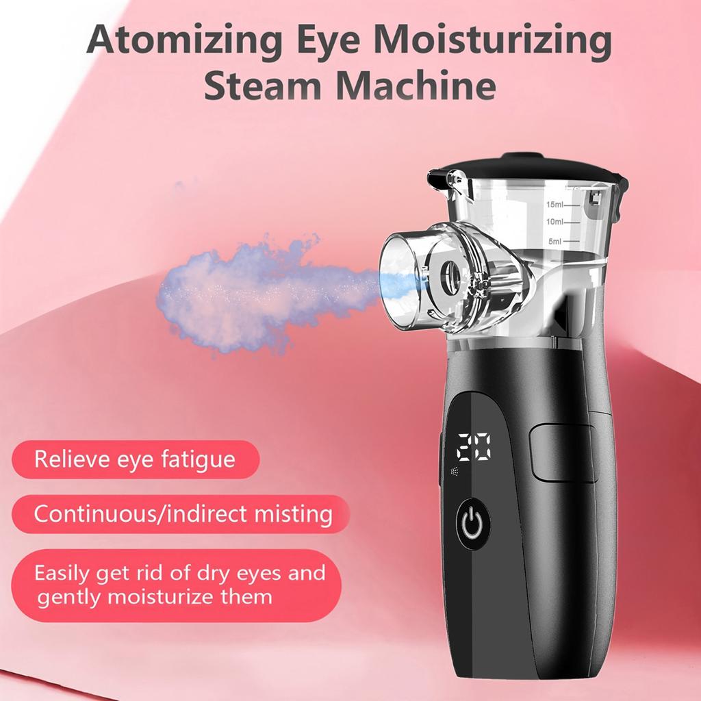 Mini Portable Facial Steamer - Nano Cold Spray Hydrating Apparatus Beauty Humidifier for Skincare