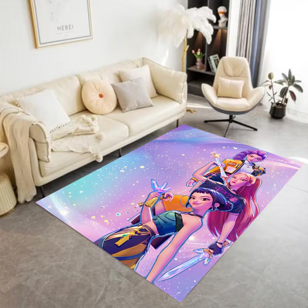 Futuristic Fashion Party Floor Mat Suitable for Study room Game Room Entryway Hallway Antislip Carpet Office home decor Wedding Party Gift
