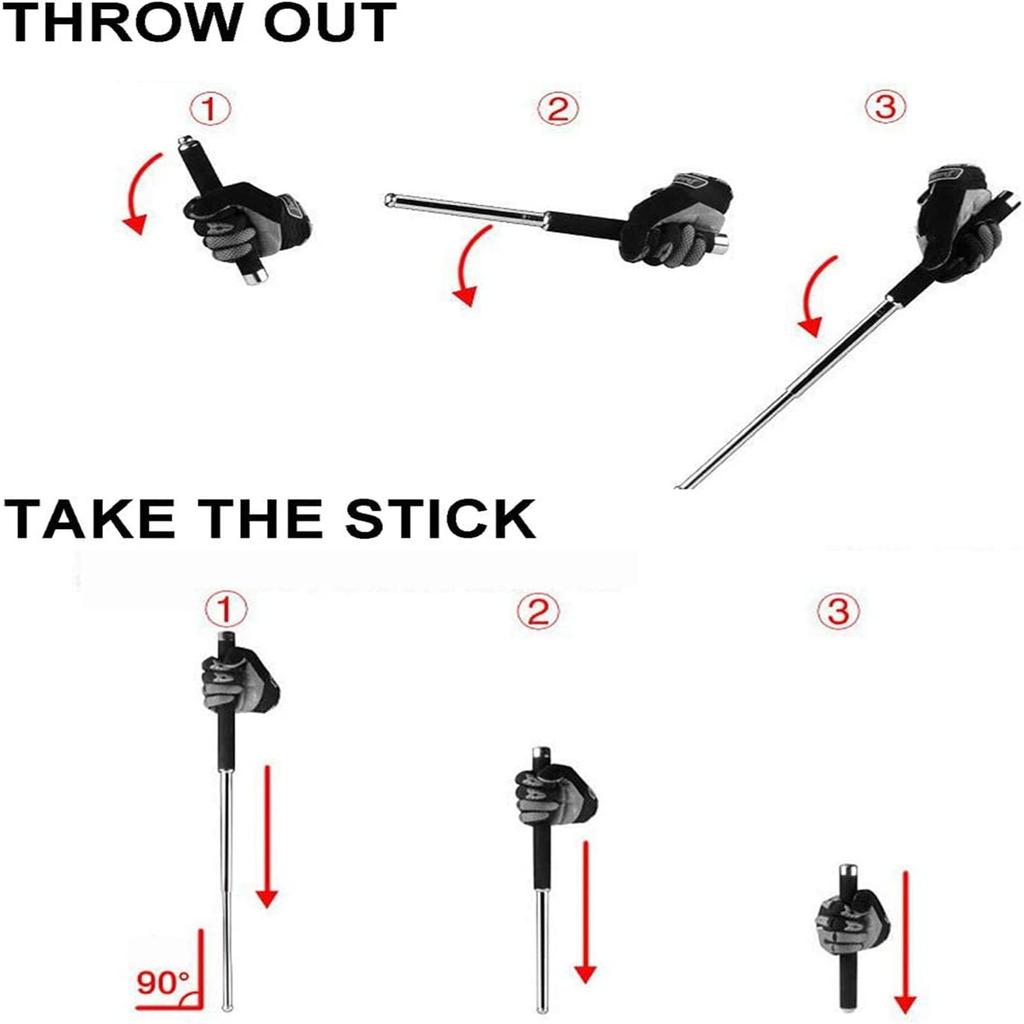 Leichte Wanderstöcke für Outdoor-Sportarten - Ideal zum Camping, Wandern und Klettern