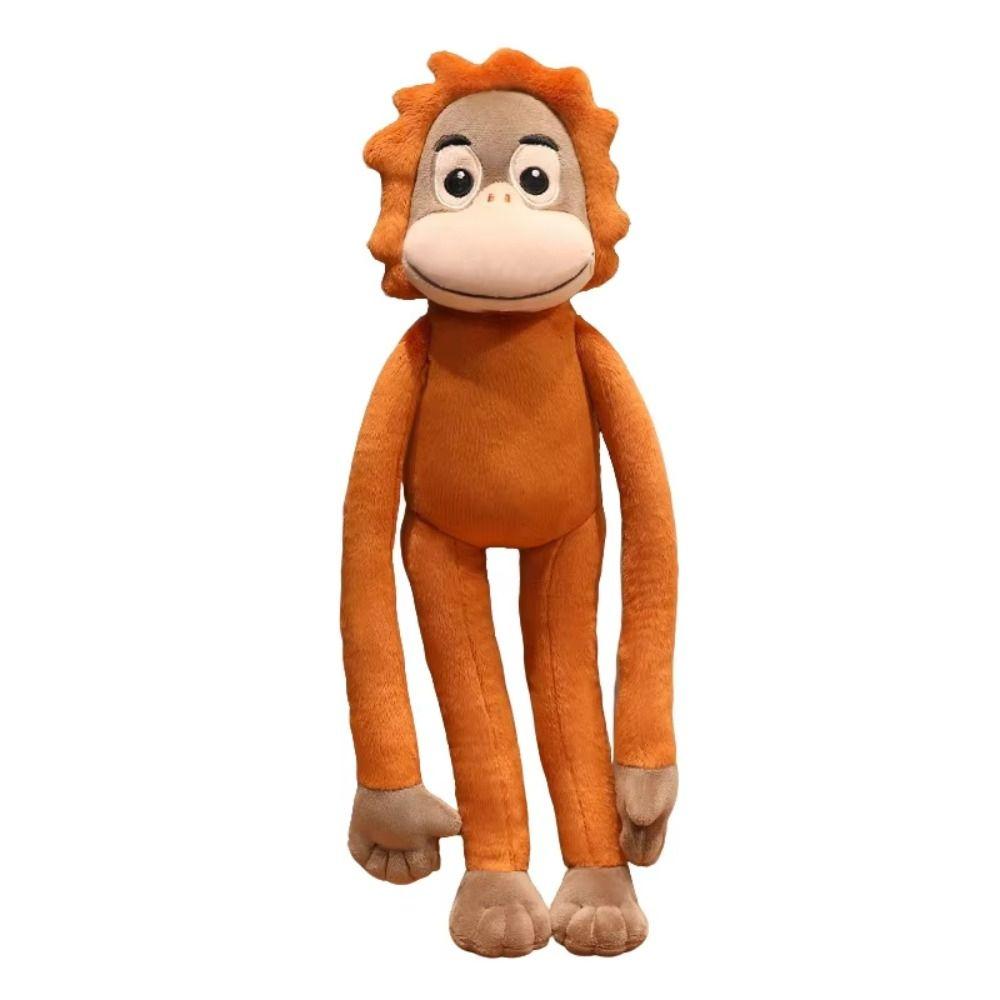 Stuffed Doll Large Plush Monkey Doll Realistice Orangutan Plush Doll Kid Gift