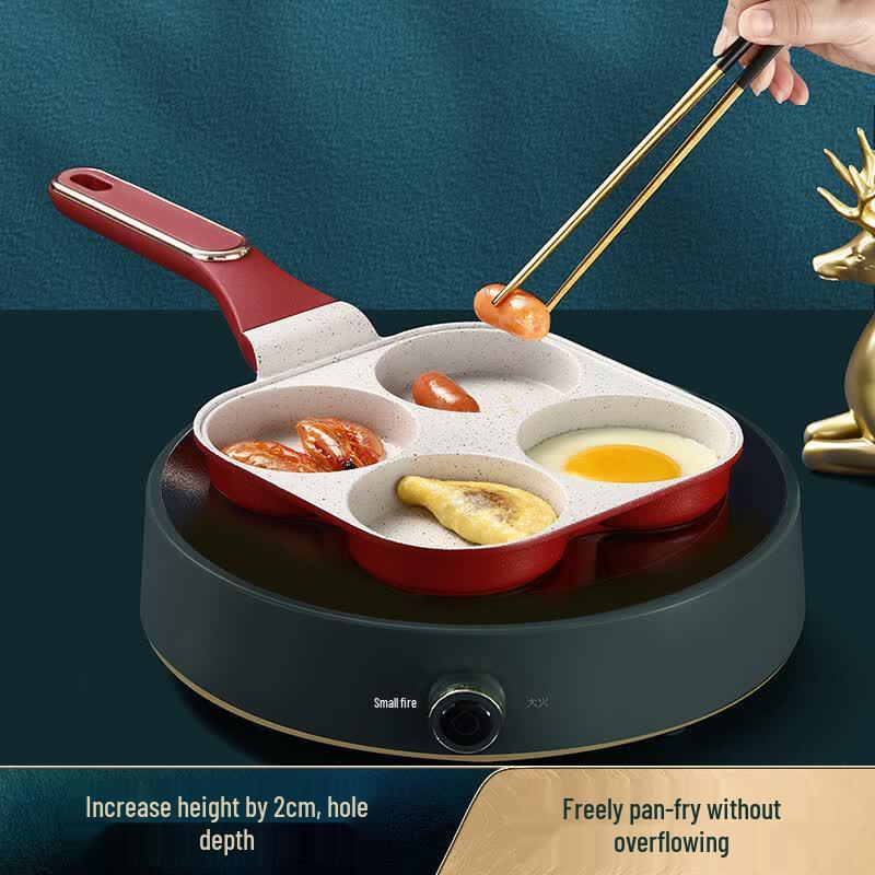 Four-Hole Egg Burger Breakfast Pan