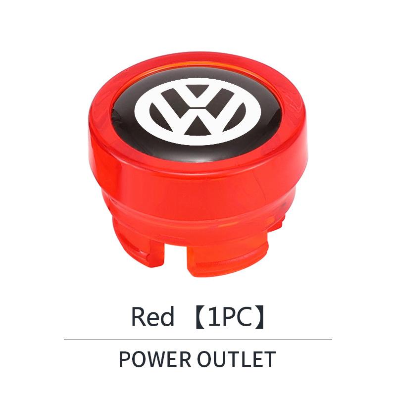 Für VOLKSWAGEN VW Auto Zigarettenanzünder Abdeckung Staubdichte Dekorationskappe Für Volkswagen VW Golf 6 7 8 Touareg Passat Polo Jetta MK