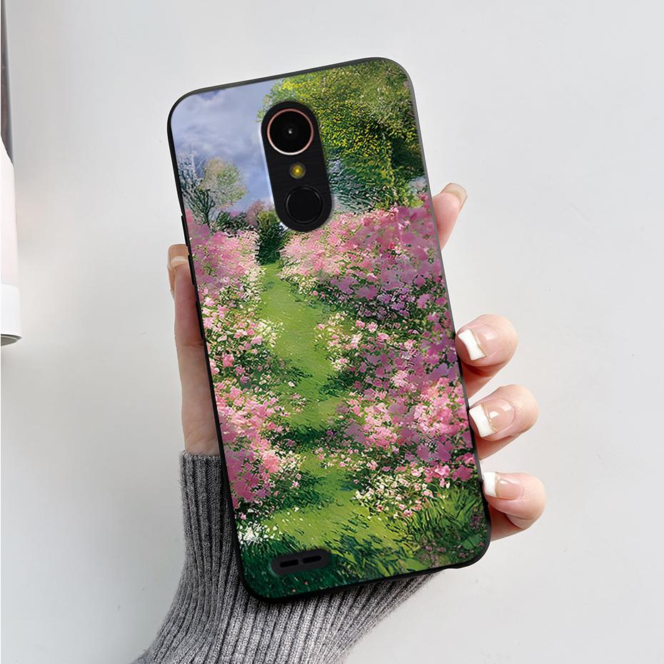 Case For LG K10 2017 X400 M250N /K20 Plus 5.3" Stylish Pattern Silicone Soft Phone Back Cover For LG K10 2017 Cases Bumper Coque