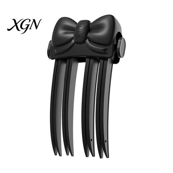 Heated Hair Comb Electric Volume Clip, 2 Heat Settings Volumizing Styling Accessory Rechargeable Root Lift Bangs for Fine Flat