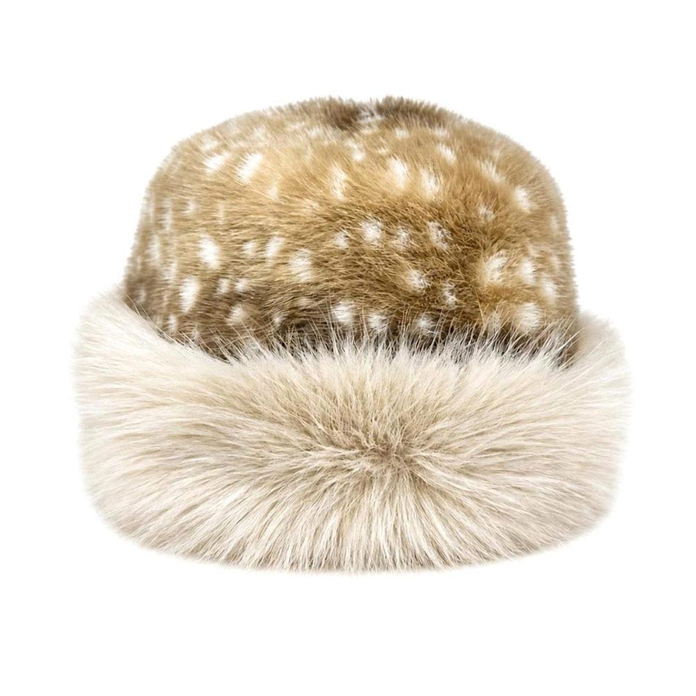 Plush Winter Hat Fluffy Fur Fisherman Hat New Bucket Hat  for Women Girls