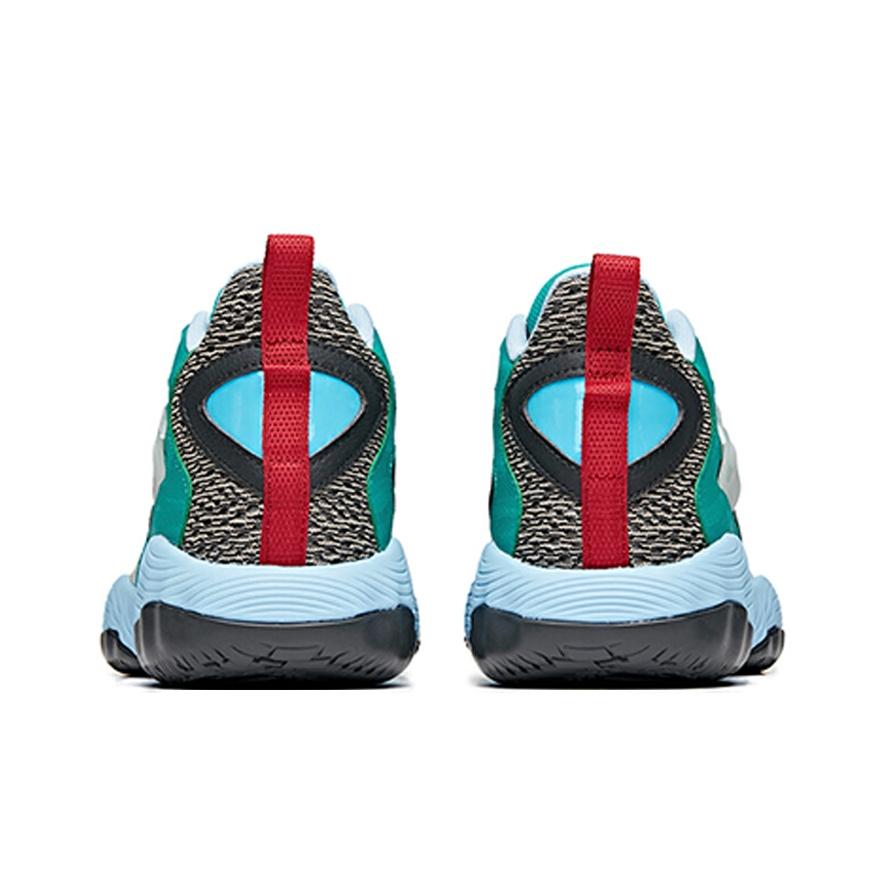 Anta Wind Tunnel 1 Basketball Shoes Men Sneakers Blue Green 112021617S-3