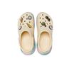 Crocs Classic Crush Spring Break EVA Non-Slip Durable Comfortable Casual Breathable Clogs Unisex Clogs Light-Yellow 208405-1FR