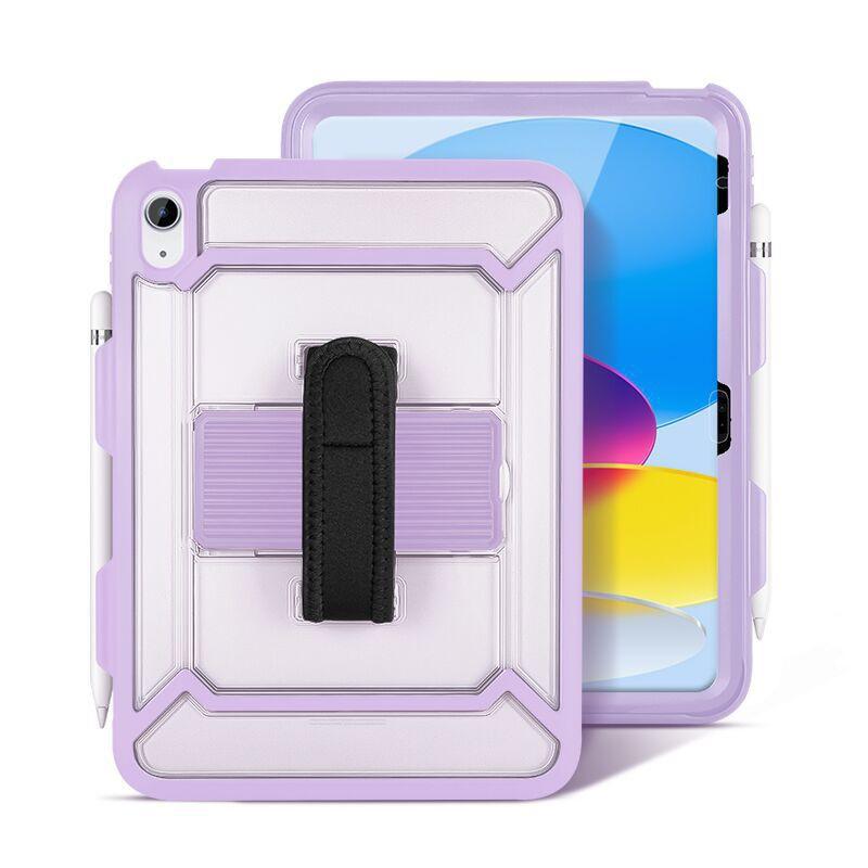 Transparent Full Coverage IPad Case With Pencil Slot Stand 10th Gen 10.2 Inch 11th 10.9