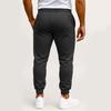 Men's Multi-color Sports Pants, Men's Spring Casual Loose Leg Tied Long Pants