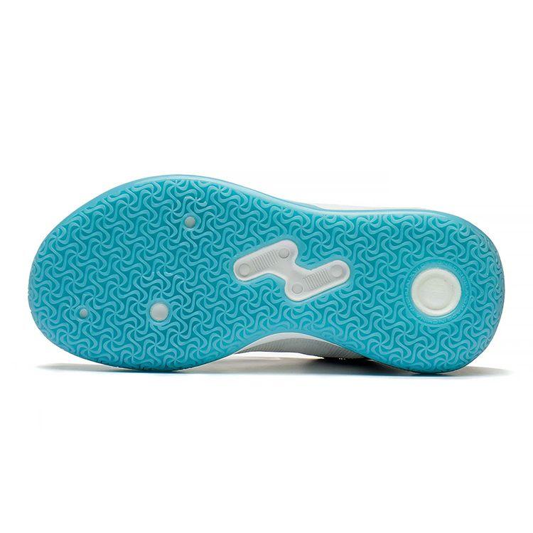 LiNing Yu Shuai 16 Tlumení nárazů Protiskluzové Odolné proti opotřebení Odrazové Středně vysoké Basketbalové boty Dětské basketbalové boty Bílé Černé Modré YKBS100-1