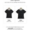 The Pink Men Slim FiT STar PrinTing Semi Crop T shirT