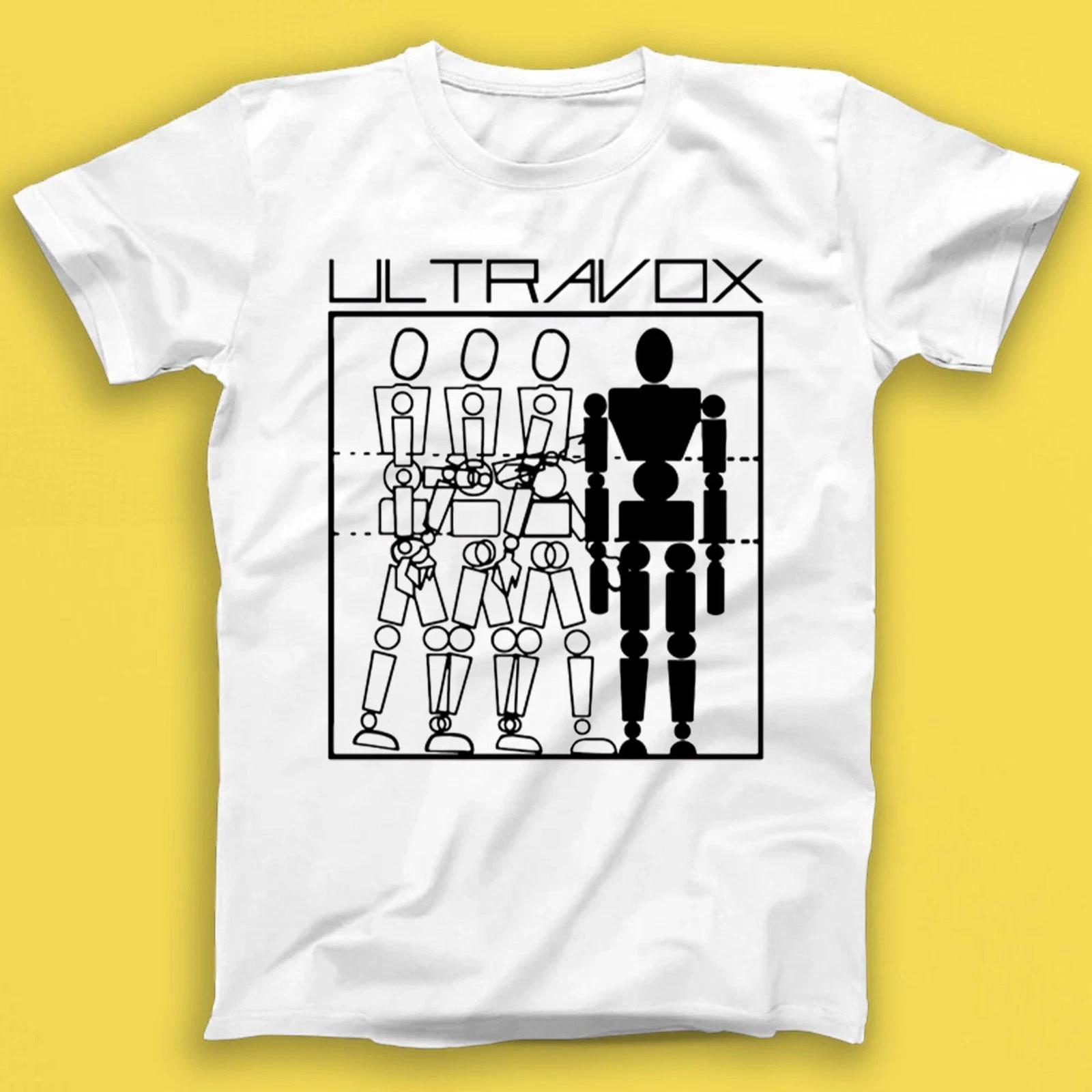 Ultravox Three Into One Electronic Rock Music Gift Tee Tshirt T2597 XL