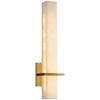 Modern Minimalist Marble and Copper Wall Lamp for Living Room, Study, and Bedroom