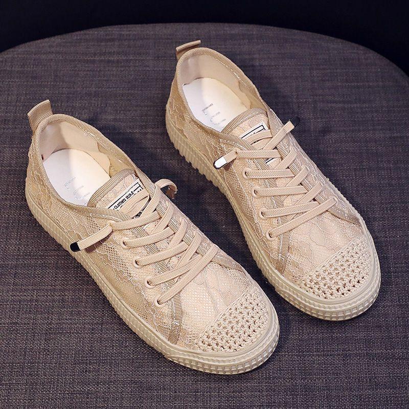 

Модная черная женская обувь Летние сетчатые дышащие туфли для женщин На шнуровке Высокая платформа Повседневная Оригинальный дизайнер Роскошь Предложение Дешево 40